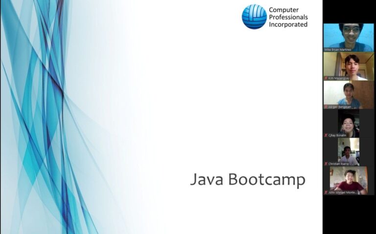 Taking CPI’s Java Boot Camp to a New Level 1